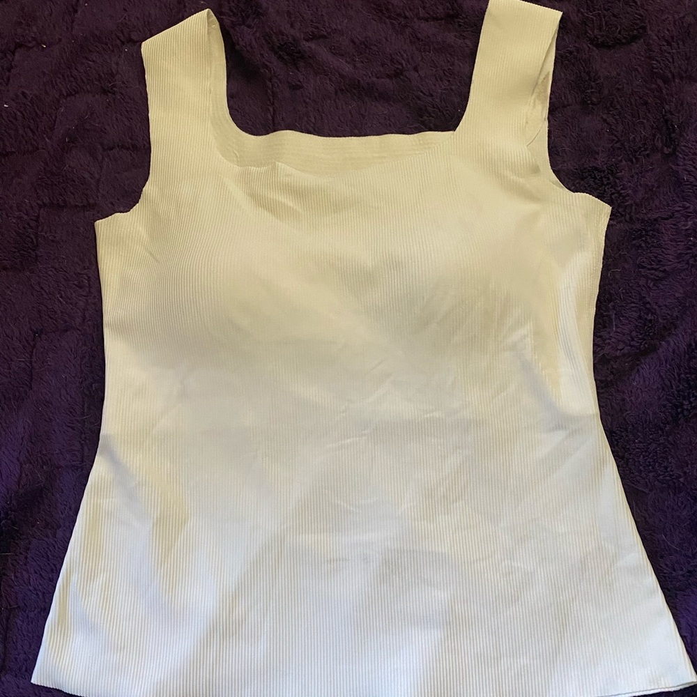 Chic Cream Women's Tank Top